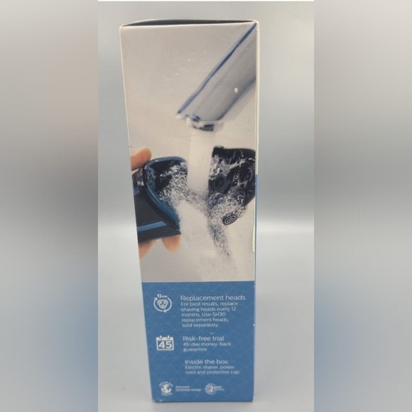 New Phillips Norelco Caretouch Rechargeable Wet & Dry Shaver With Pop Up Trimmer - Picture 3 of 8